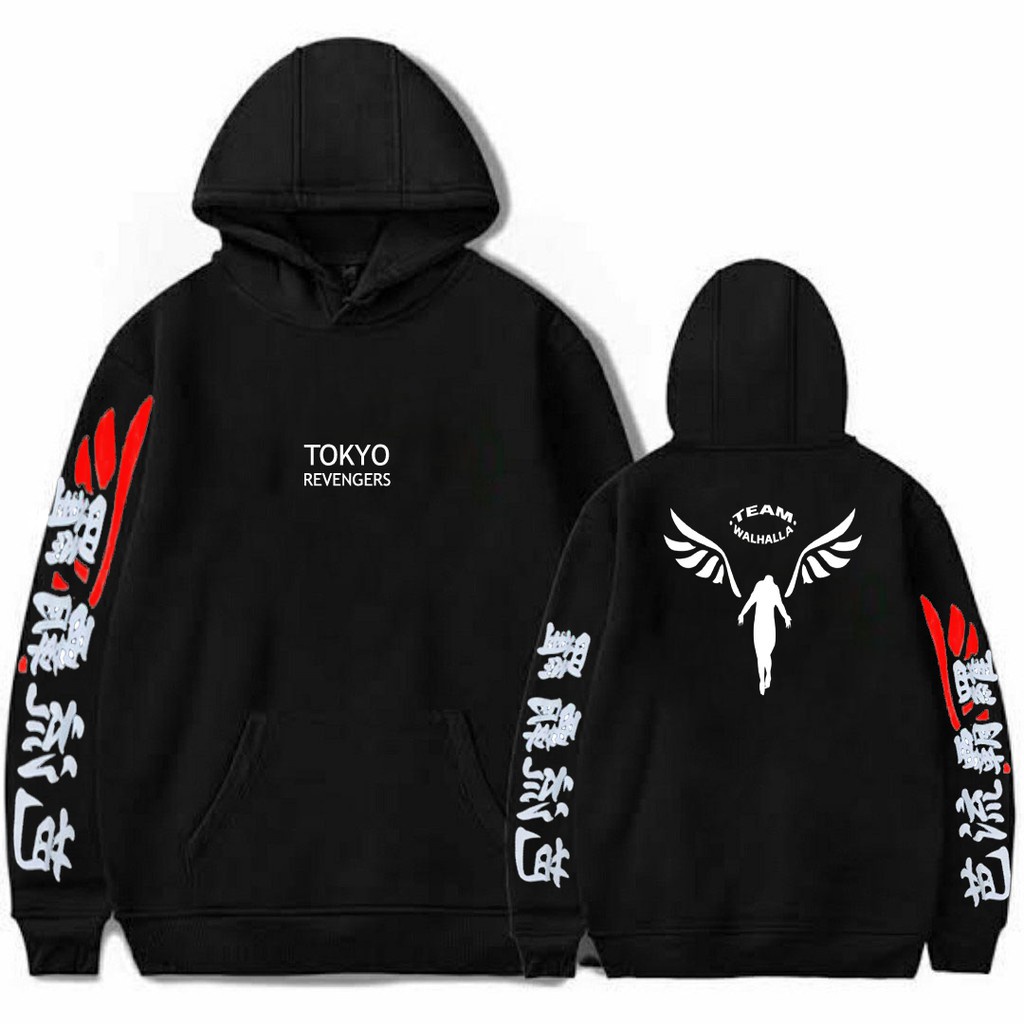 Jaket Sweater Hoodie Anime Tokyo Revengers / Sweater Hoodie Toman Tokyo Manji Tokyo Gang Mikey Draken