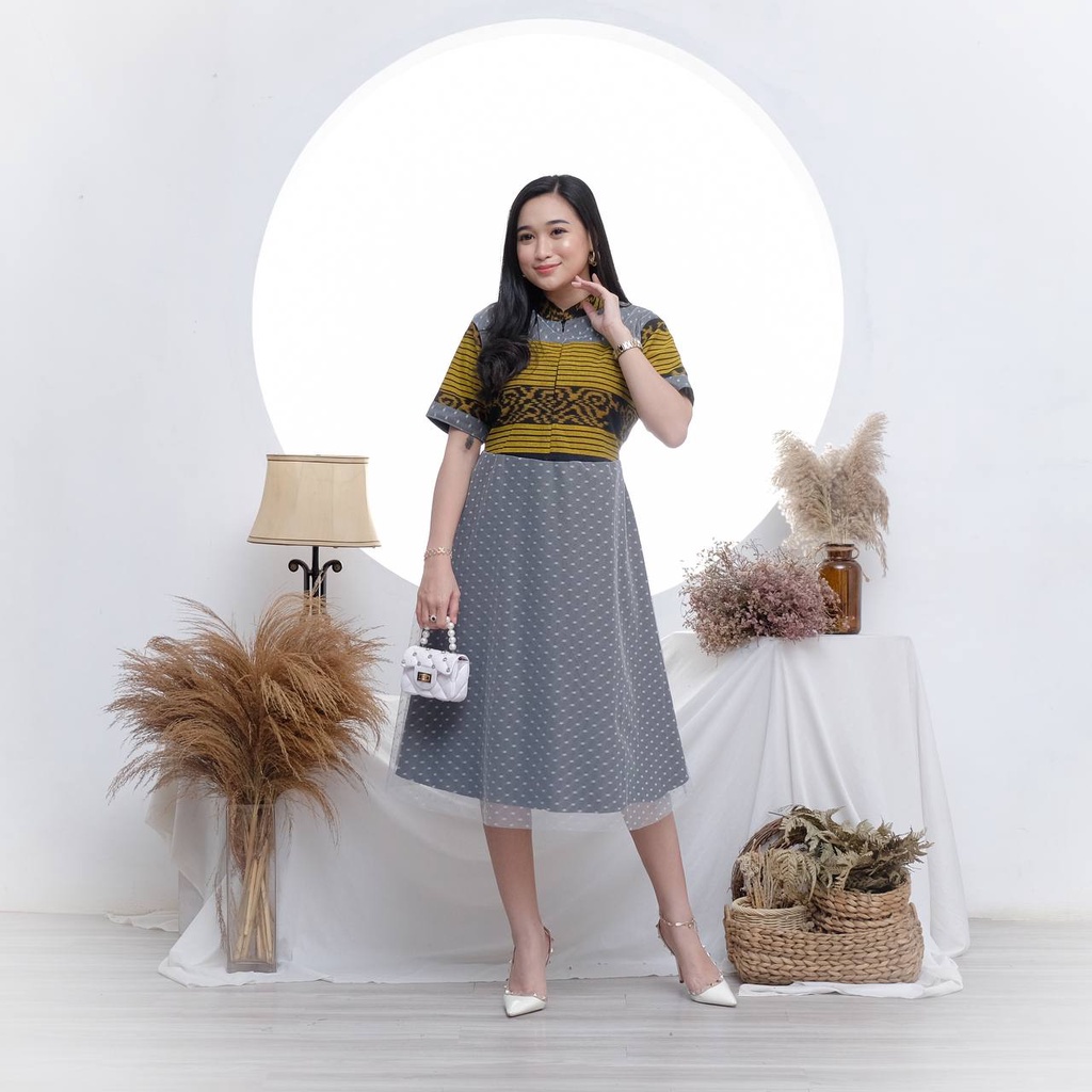 DRESS TENUN DOTY DEBBY STORE DRESS KONDANGAN