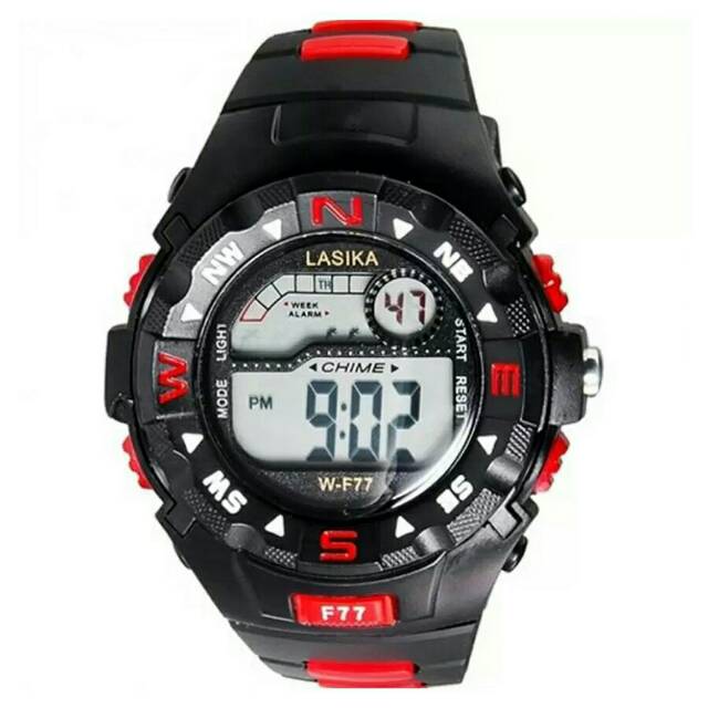 Jam Tangan Unisex Lasika Strap Rubber W77 Series