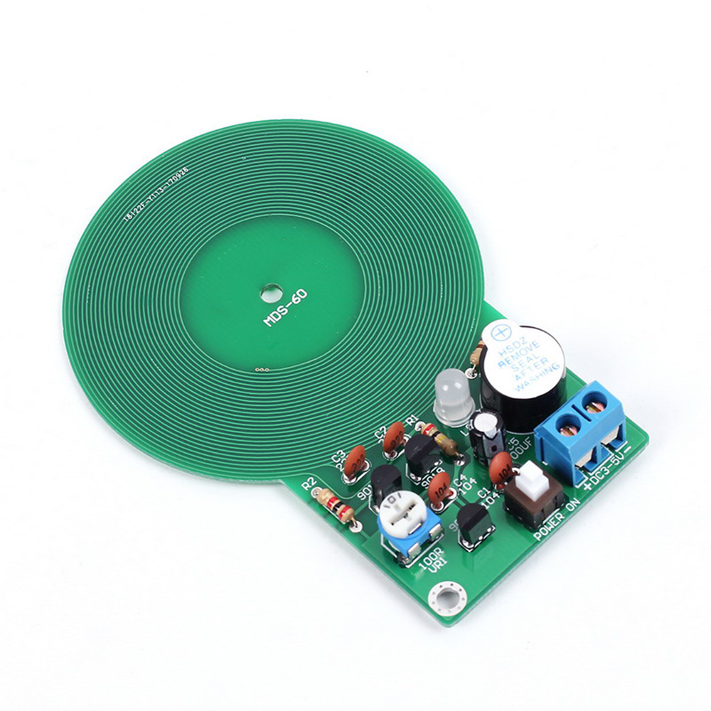 Modul Board Sensor Detektor Metal Elektronik Dc 3v-5v 60mm Tanpa Kontak Multi Warna Mudah Dipasang Diy