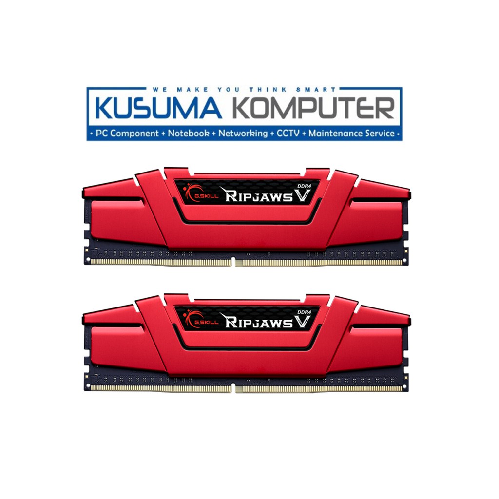 GSKILL RIPJAWS V 32GB (2x16GB) DDR4-3000MHz F4-3000C16D-32GVRB