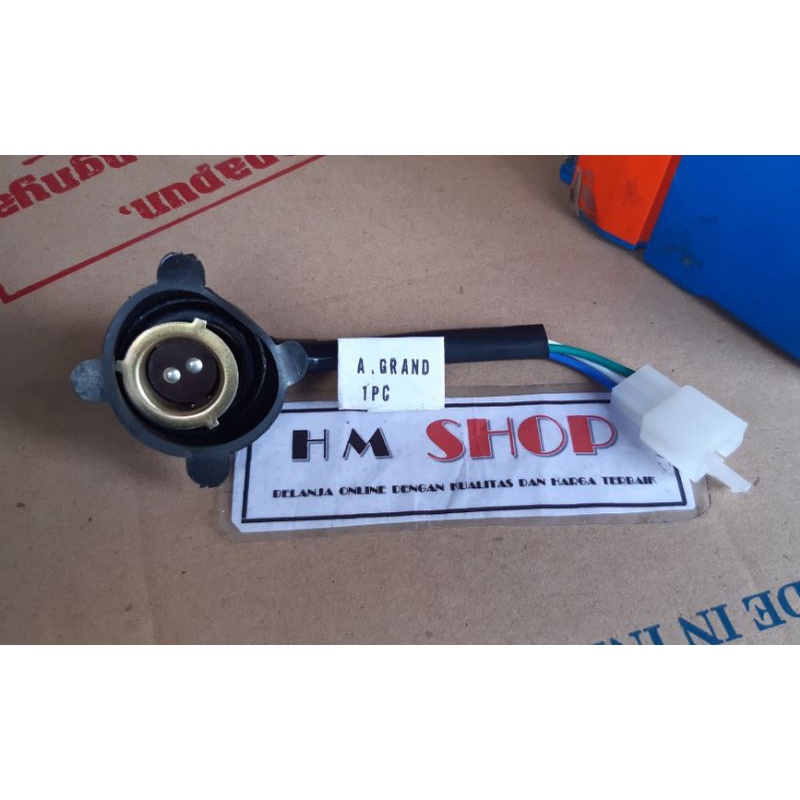 cob lampu depan honda grand fiting soket lampu depan honda grand