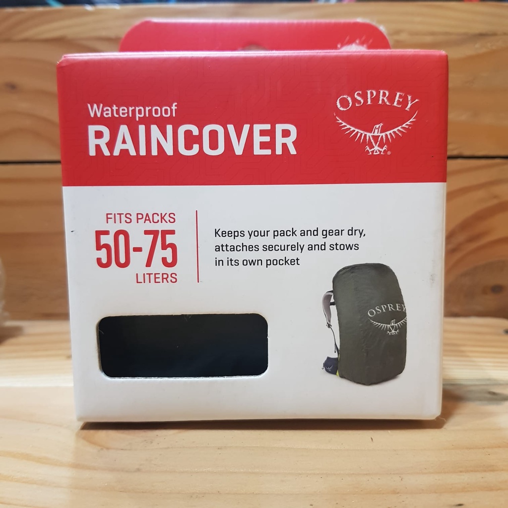 RAINCOVER OSPREY LARGE ORIGINAL COVERBAG CARRIER OSPREY SIZE L (50-75L) GREY ORIGINAL RAIN COVER KER