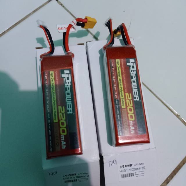 Lipo lpb 2200 mah 25c 3s
