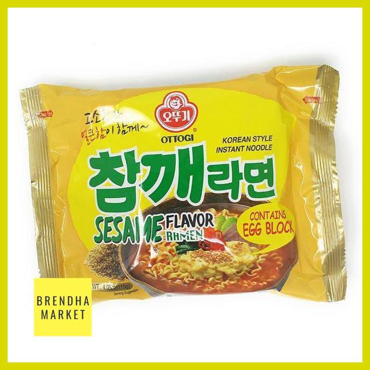 

[ Ottogi Sesame Ramen Korean Noodle Instant]