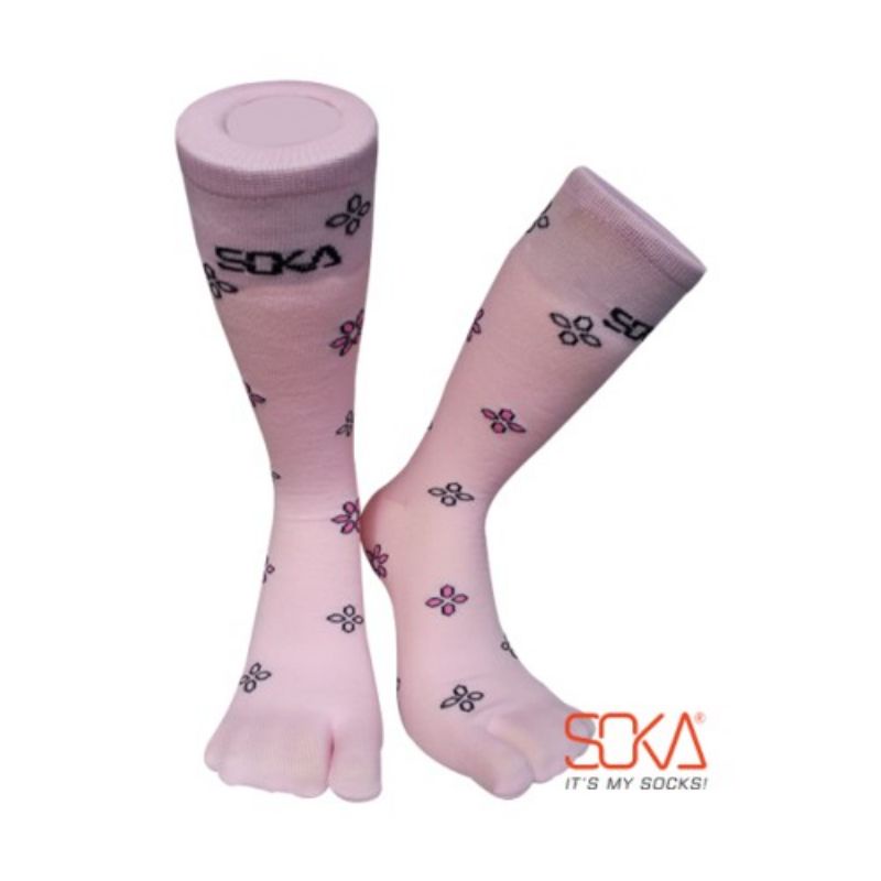 Kaos Kaki Soka / Soka Essentials Flower / Kaos Kaki Jempol Motif