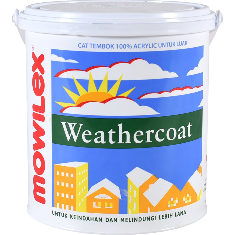  CAT  TEMBOK EXTERIOR  MOWILEX  WEATHERCOAT GALON 2 5L 