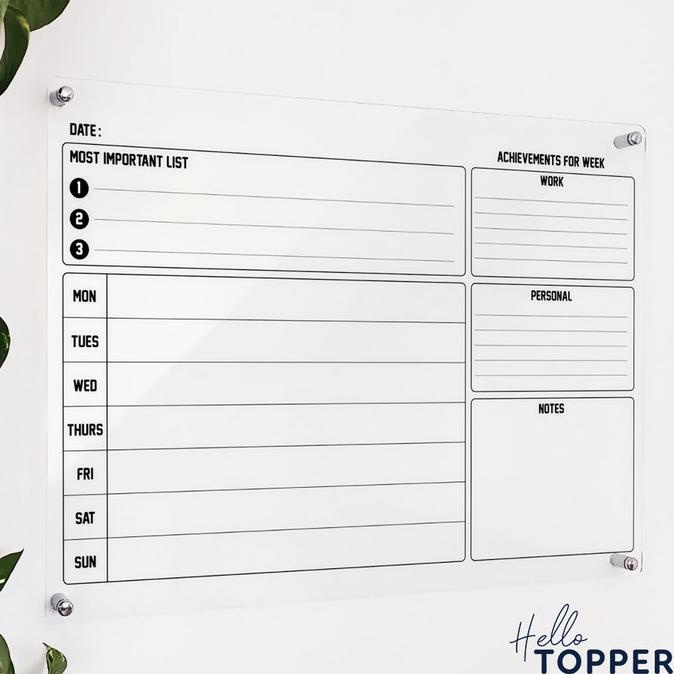 

Papan Jadwal Akrilik | Wall Planner | Schedule Board |Papan Akrilik helloto99 Ayo Beli