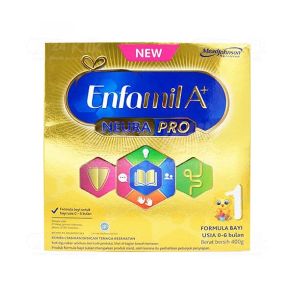 Enfamil A+ Stage 1 (0 - 6 Bulan) 400gr