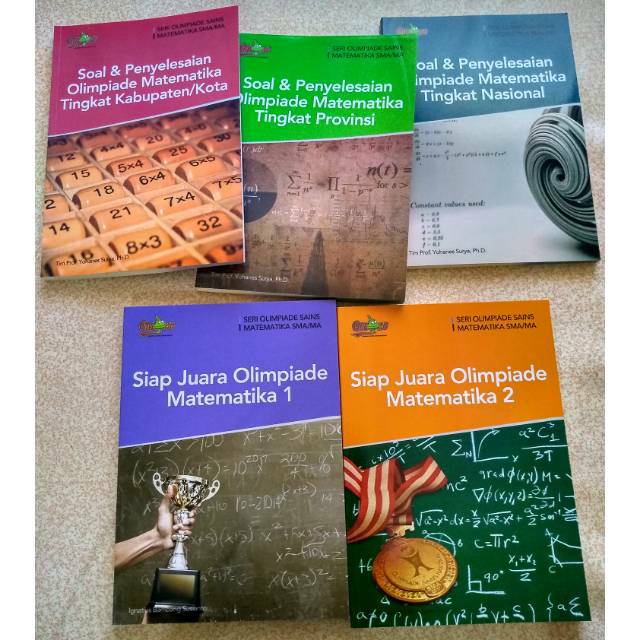 Buku Olimpiade Sains Matematika SMA/MA KANDEL dari Tim Prof. Yohanes Surya, Ph. D