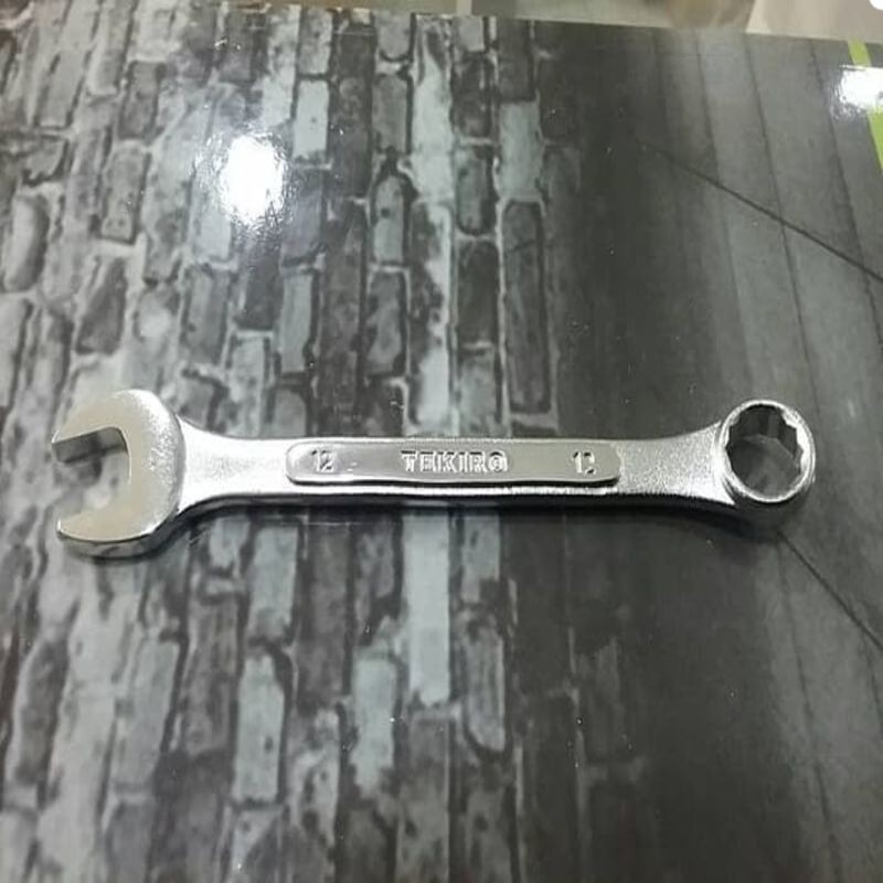 KUNCI RING PAS TEKIRO 12 / COMBINATION WRENCH SATUAN 12MM