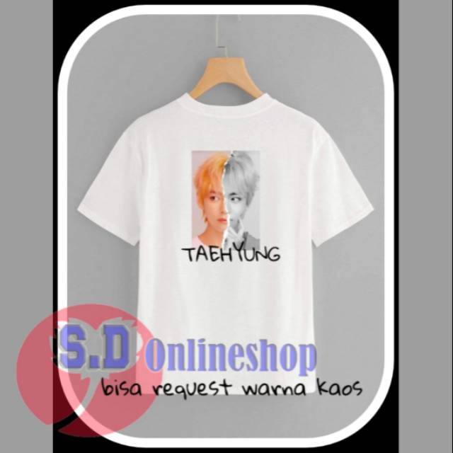 tshirt kaos premium kpop BTS FOTO TAEHYUNG