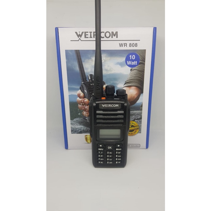 HT HANDY TALKIE WEIRCOM WR-808 VHF 10 WATT