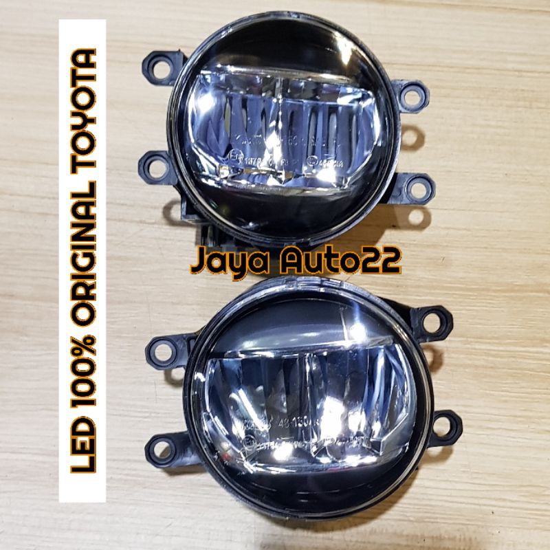 FogLamp-Fog Lamp-Lampu Kabut-Lampu Bumper-Bemper LED Toyota All New Yaris Type-Tipe E-J-S-TRD-Heyker