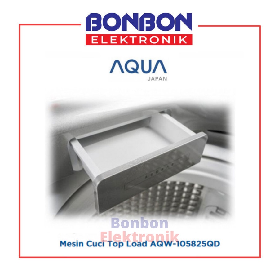 AQUA Mesin Cuci 1 Tabung 10KG AQW-105825QD / AQW105825QD / AQW 105825 QD