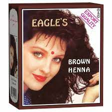 Eagle's Henna Black - Brown - Burgundy Henna - Semir rambut per Sachet