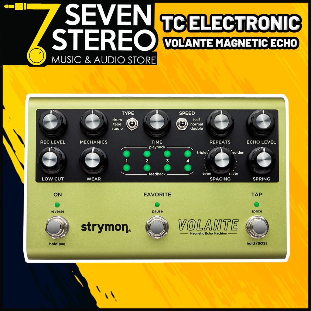 Strymon Volante Magnetic Echo Machine Guitar Effects Pedal