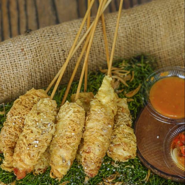 

Sate Taichan Roll Egg/Sate Taichan Tikungan/Sate Taichan Goreng/Sate Taichan Telor Gulung