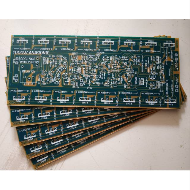 PCB Power Amplifier SOCL 506 TEF 2U Input Balance