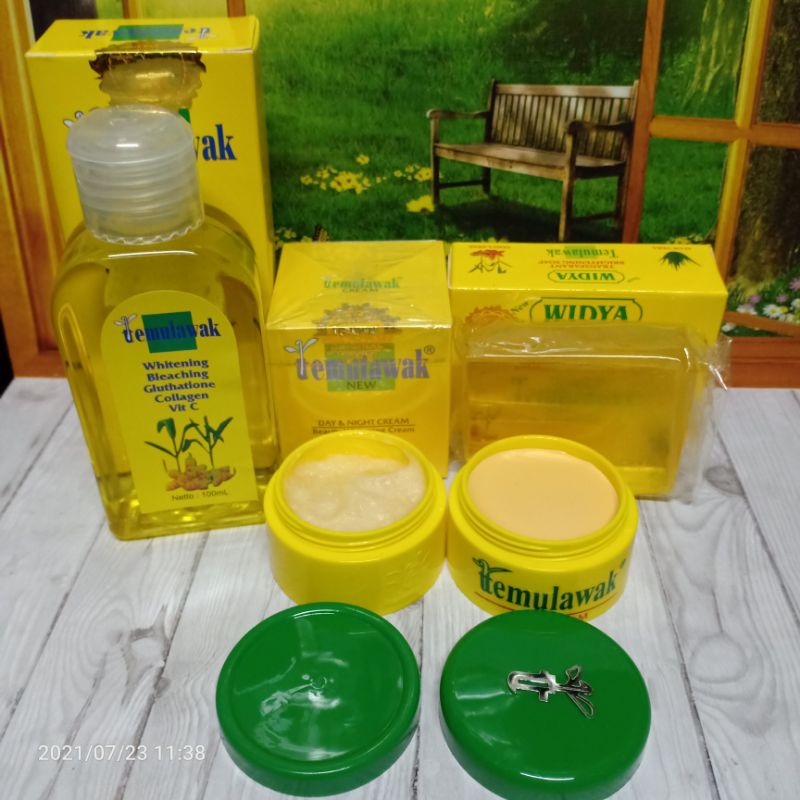 Paket Cream Temulawak 4in1 ( Sabun,Toner,Cream )