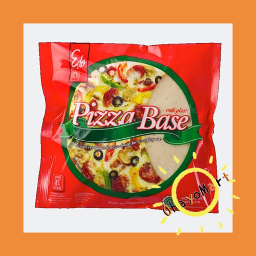 Edo Pizza Base/ Pizza Dough/ Roti Pizza 15cm 120g