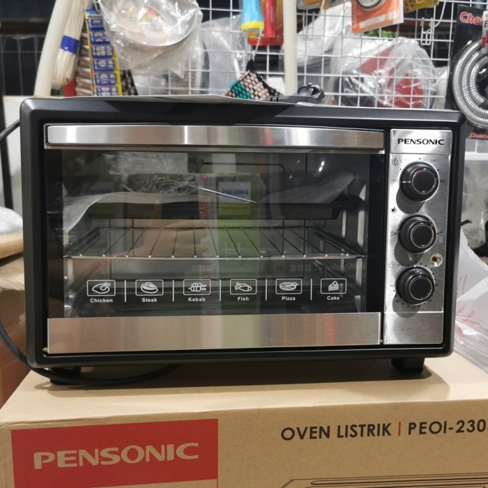 ELECTRIC OVEN / OVEN LISTRIK PEMANGGANG PENSONIC PEOI2305 23LITER ORIGINAL MURAH