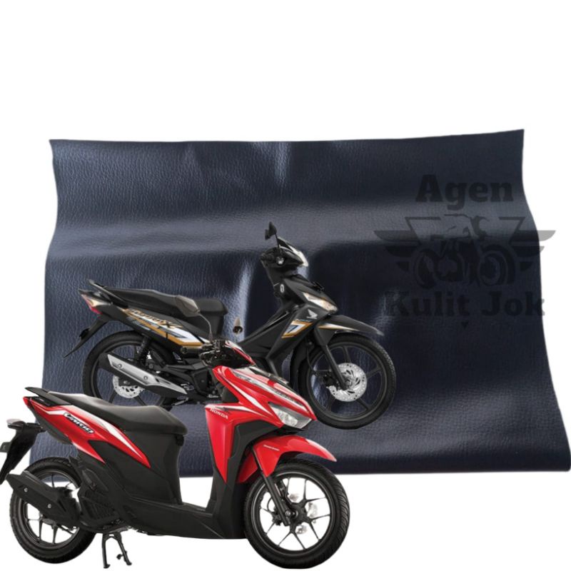 Cover jok/Sarung jok/kulit jok motor vario 1E25/supra 125 new/vario TEKNO/BAHAN ORIGINAL