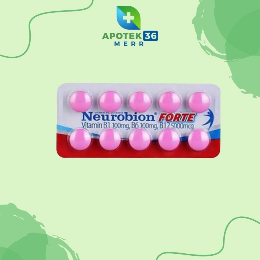 NEUROBION PINK 1 STRIP ISI 10