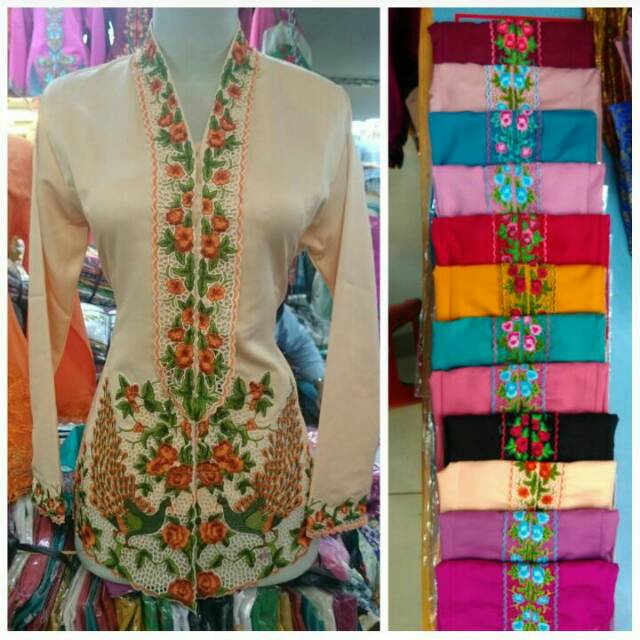 Kebaya kartini lengan panjang