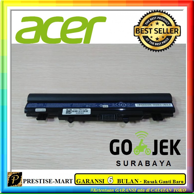 Baterai ACER 14A Black - Hitam