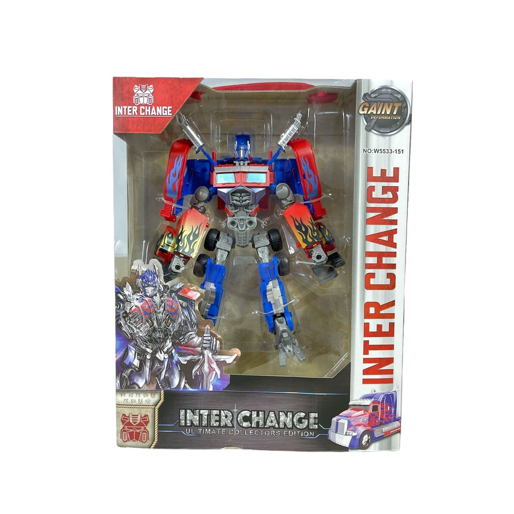 Mainan Action Figure Transformers The Reformers Optimus Prime Bumblebee