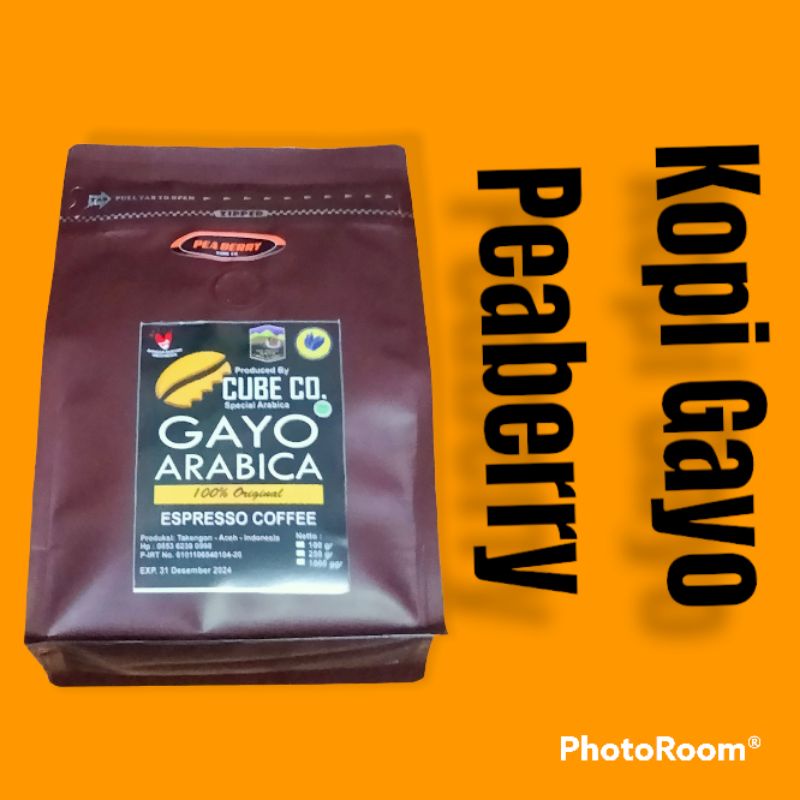 

KOPI GAYO PEABERRY 100% ORIGINAL / CUBECOFFEEGAYO