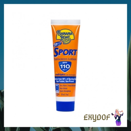 BANANA BOAT SPORT SUNSCREEN LOTION SPF 110 30 ML TRENDING