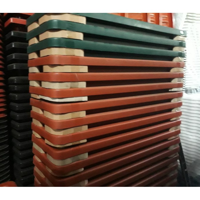 pot bunga panjang rectanguler(L) FP-11 lionstar(panjang 70cm) coklat