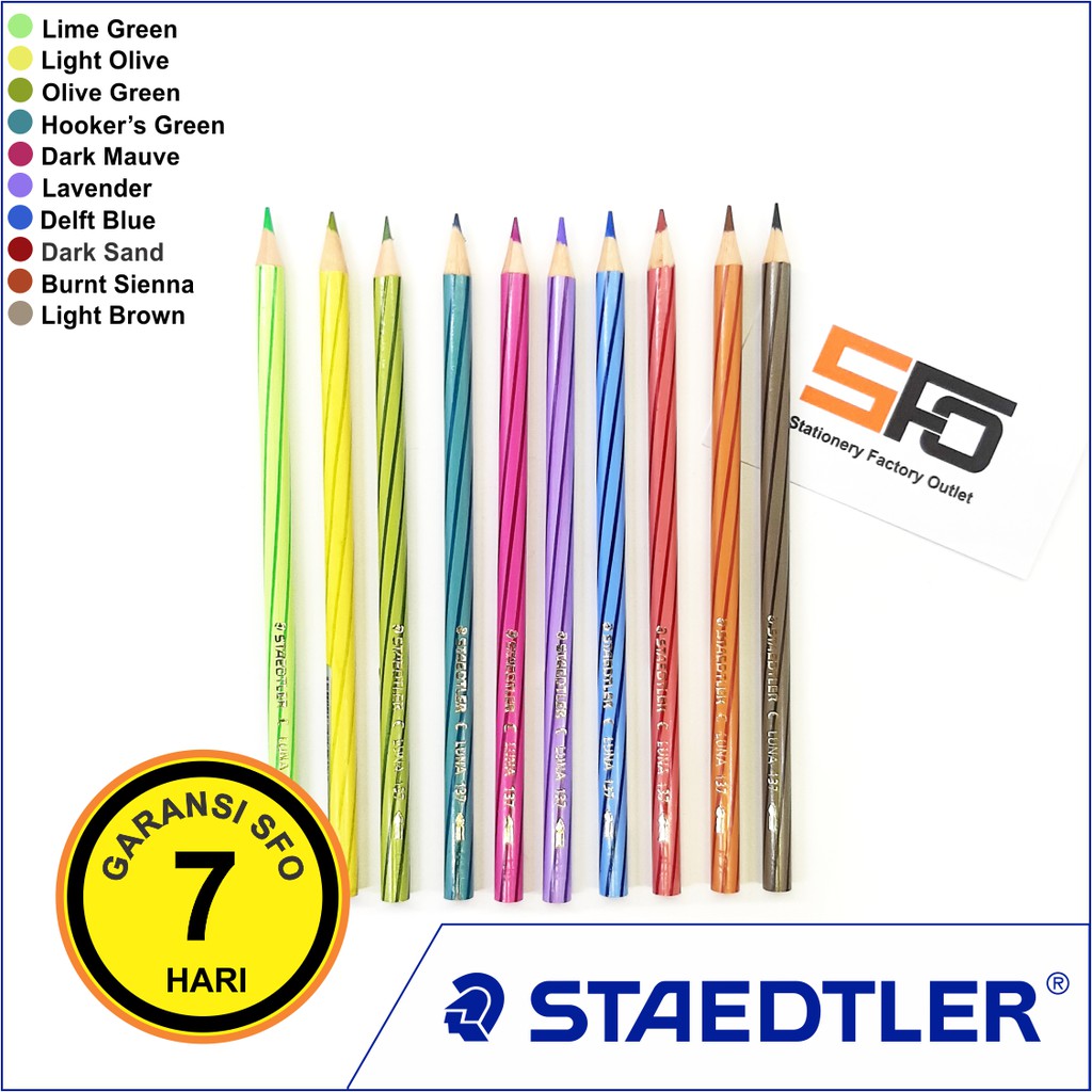 Pensil Warna Staedtler Luna Satuan (Watercolour)-3