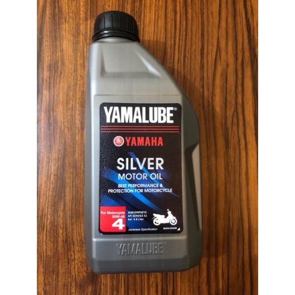 OLI YAMALUBE SILVER 4T SJ 20W-40 JASO MA 800 ml 0.8L