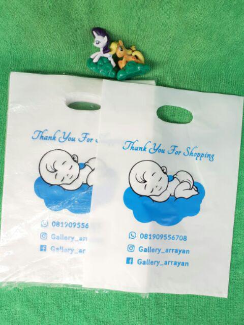 Plastik Polos Ukuran 25x35 / Plastik Packing /plastik Plong Polos