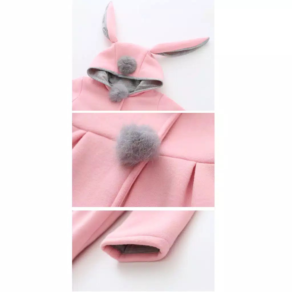 Bellini - Jaket bayi / jaket tebal anak motif telinga kelinci-4