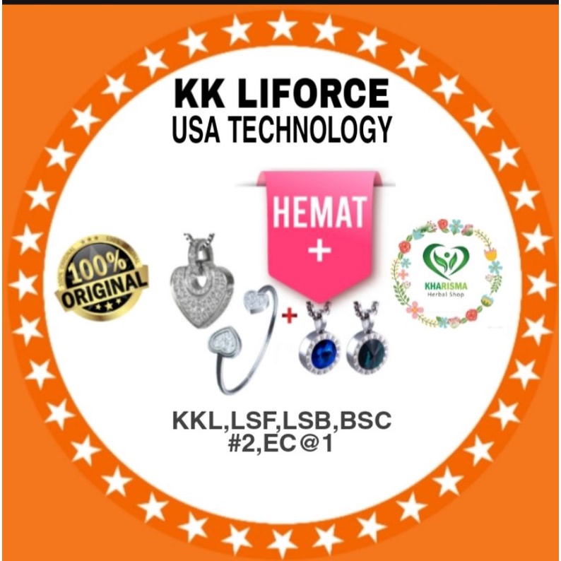 KK LIFORCE+ BARCELET (KALUNG+GELANG)
