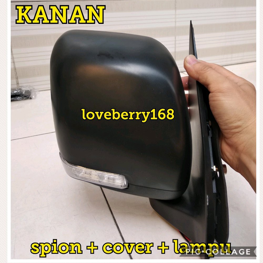 Kaca Spion Standar Manual Plus Cover Dan Lampu Sebelah Kanan Daihatsu Gran Grand Max Pick Up Minibu Shopee Indonesia