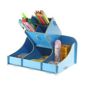 Unik  Rak alat tulis meja kantor   tempat pensil pena di meja    rak kosmetik serbaguna