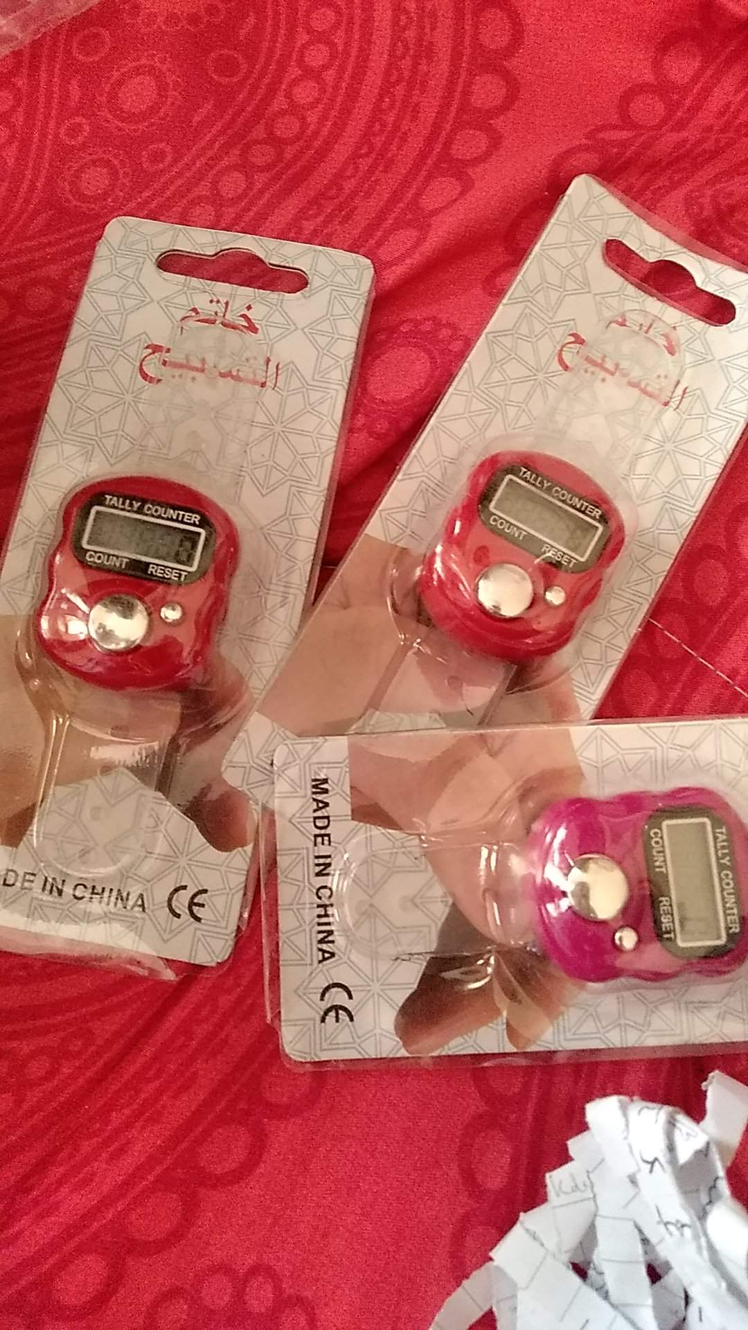 Tasbih Digital / Finger Counter Mini Jari