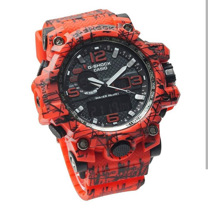 TERMURAH G SHOCK GWG 1000 GSHOCK GWG1000 SPIDERMAN MERAH   Merah Berkualitas