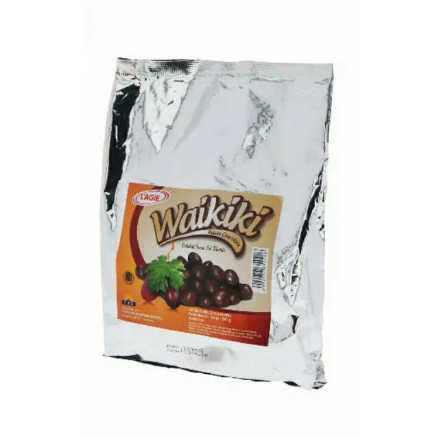 

Lagie Waikiki Raisin Chocolate Coklat Isi Kismis Kemasan 500 gr