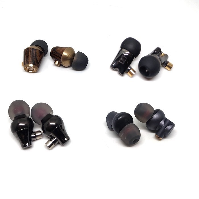 Custom Detachable MMCX Pin Earphone Head Driver Tanpa Kabel