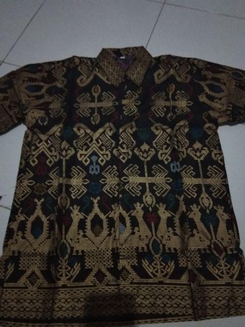 Batik Pria Hem Madu