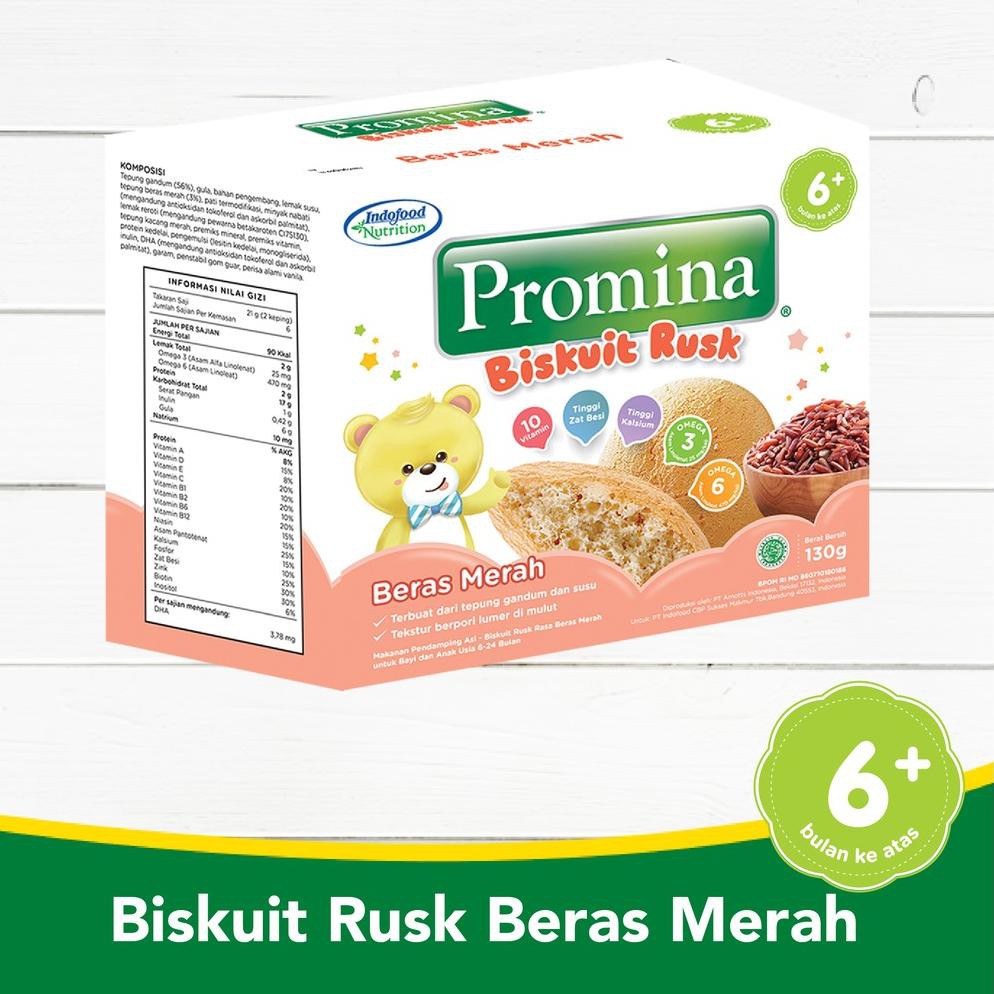 

bU7Code Promina Rusk Beras Merah New 130 g x 1 Pcs D8K6 (terbaru)