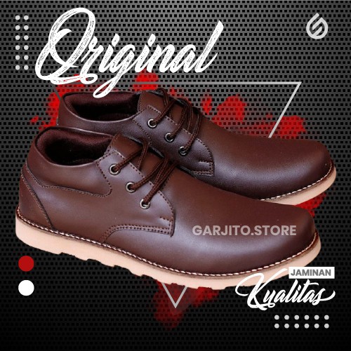 Sepatu Boots Pendek Berkualitas  Pria Mr Joe Cole Outdoor Bikers Original Terjamin