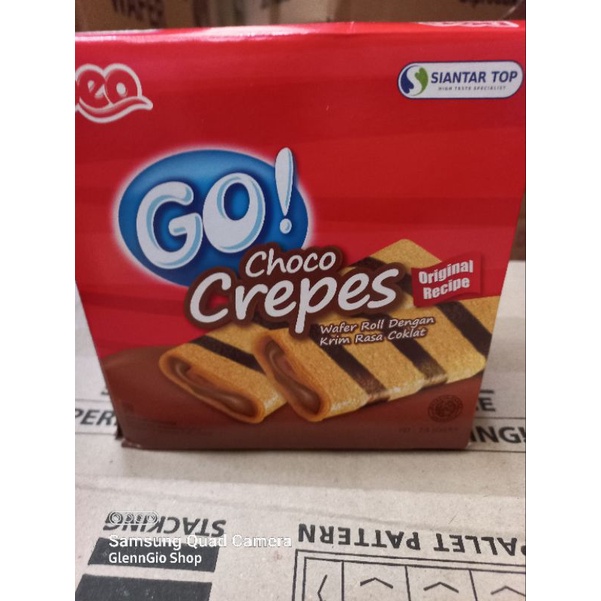 Wafer Go Choco Crepes box isi 24 pcs