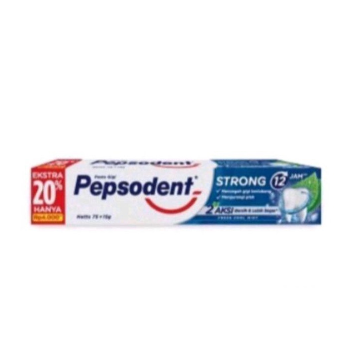 PEPSODENT STRONG 75gr + 25gr isi 3 pcs